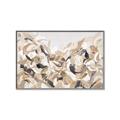 Picture of Sepia Blossoms _GroupedProduct_Rectangle_Landscape_Canvas_Framed_