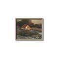 Picture of Shadows of the Old Barn _GroupedProduct_Rectangle_Landscape_Canvas_Framed_