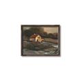 Picture of Shadows of the Old Barn _GroupedProduct_Rectangle_Landscape_Canvas_Framed_