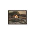 Picture of Shadows of the Old Barn _GroupedProduct_Rectangle_Landscape_Canvas_Framed_