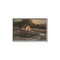 Picture of Shadows of the Old Barn _GroupedProduct_Rectangle_Landscape_Canvas_Framed_