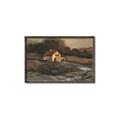 Picture of Shadows of the Old Barn _GroupedProduct_Rectangle_Landscape_Canvas_Framed_