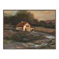 Picture of Shadows of the Old Barn _GroupedProduct_Rectangle_Landscape_Canvas_Framed_