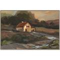 Picture of Shadows of the Old Barn _GroupedProduct_Rectangle_Landscape_Canvas_Framed_