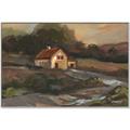 Picture of Shadows of the Old Barn _GroupedProduct_Rectangle_Landscape_Canvas_Framed_