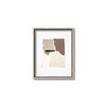 Picture of Mocha Symmetry I _GroupedProduct_Rectangle_Portrait_Canvas_Framed_
