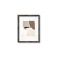 Picture of Mocha Symmetry I _GroupedProduct_Rectangle_Portrait_Canvas_Framed_
