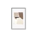 Picture of Mocha Symmetry I _GroupedProduct_Rectangle_Portrait_Canvas_Framed_