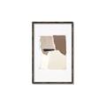 Picture of Mocha Symmetry I _GroupedProduct_Rectangle_Portrait_Canvas_Framed_