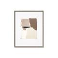 Picture of Mocha Symmetry I _GroupedProduct_Rectangle_Portrait_Canvas_Framed_