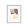 Picture of Mocha Symmetry I _GroupedProduct_Rectangle_Portrait_Canvas_Framed_
