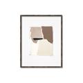 Picture of Mocha Symmetry I _GroupedProduct_Rectangle_Portrait_Canvas_Framed_