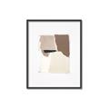 Picture of Mocha Symmetry I _GroupedProduct_Rectangle_Portrait_Canvas_Framed_