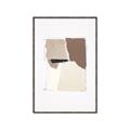 Picture of Mocha Symmetry I _GroupedProduct_Rectangle_Portrait_Canvas_Framed_
