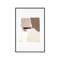 Picture of Mocha Symmetry I _GroupedProduct_Rectangle_Portrait_Canvas_Framed_