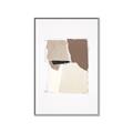 Picture of Mocha Symmetry I _GroupedProduct_Rectangle_Portrait_Canvas_Framed_