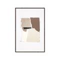 Picture of Mocha Symmetry I _GroupedProduct_Rectangle_Portrait_Canvas_Framed_