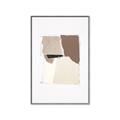 Picture of Mocha Symmetry I _GroupedProduct_Rectangle_Portrait_Canvas_Framed_