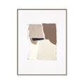 Picture of Mocha Symmetry I _GroupedProduct_Rectangle_Portrait_Canvas_Framed_