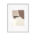 Picture of Mocha Symmetry I _GroupedProduct_Rectangle_Portrait_Canvas_Framed_