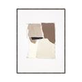 Picture of Mocha Symmetry I _GroupedProduct_Rectangle_Portrait_Canvas_Framed_