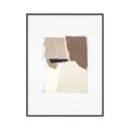 Picture of Mocha Symmetry I _GroupedProduct_Rectangle_Portrait_Canvas_Framed_