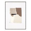 Picture of Mocha Symmetry I _GroupedProduct_Rectangle_Portrait_Canvas_Framed_