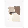 Picture of Mocha Symmetry I _GroupedProduct_Rectangle_Portrait_Canvas_Framed_