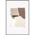 Picture of Mocha Symmetry I _GroupedProduct_Rectangle_Portrait_Canvas_Framed_