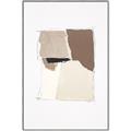Picture of Mocha Symmetry I _GroupedProduct_Rectangle_Portrait_Canvas_Framed_