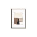 Picture of Mocha Symmetry II _GroupedProduct_Rectangle_Portrait_Canvas_Framed_