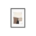 Picture of Mocha Symmetry II _GroupedProduct_Rectangle_Portrait_Canvas_Framed_