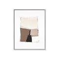 Picture of Mocha Symmetry II _GroupedProduct_Rectangle_Portrait_Canvas_Framed_