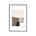 Picture of Mocha Symmetry II _GroupedProduct_Rectangle_Portrait_Canvas_Framed_