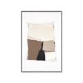 Picture of Mocha Symmetry II _GroupedProduct_Rectangle_Portrait_Canvas_Framed_