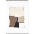 Picture of Mocha Symmetry II _GroupedProduct_Rectangle_Portrait_Canvas_Framed_