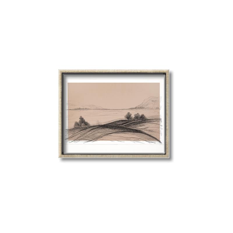 Picture of The Song of Silent Peaks _GroupedProduct_Rectangle_Landscape_Canvas_Framed_