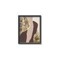 Picture of Golden Abstract _GroupedProduct_Rectangle_Portrait_Canvas_Framed_