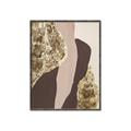 Picture of Golden Abstract _GroupedProduct_Rectangle_Portrait_Canvas_Framed_