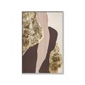 Picture of Golden Abstract _GroupedProduct_Rectangle_Portrait_Canvas_Framed_