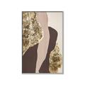 Picture of Golden Abstract _GroupedProduct_Rectangle_Portrait_Canvas_Framed_