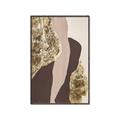 Picture of Golden Abstract _GroupedProduct_Rectangle_Portrait_Canvas_Framed_