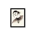 Picture of Feminine Flourish in Ink _GroupedProduct_Rectangle_Portrait_Framed_Matted_