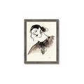 Picture of Feminine Flourish in Ink _GroupedProduct_Rectangle_Portrait_Framed_Matted_