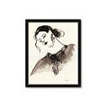Picture of Feminine Flourish in Ink _GroupedProduct_Rectangle_Portrait_Framed_Matted_