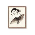 Picture of Feminine Flourish in Ink _GroupedProduct_Rectangle_Portrait_Framed_Matted_