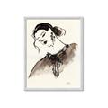 Picture of Feminine Flourish in Ink _GroupedProduct_Rectangle_Portrait_Framed_Matted_