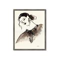 Picture of Feminine Flourish in Ink _GroupedProduct_Rectangle_Portrait_Framed_Matted_