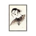 Picture of Feminine Flourish in Ink _GroupedProduct_Rectangle_Portrait_Framed_Matted_
