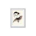 Picture of Feminine Flourish in Ink _GroupedProduct_Rectangle_Portrait_Framed_Matted_